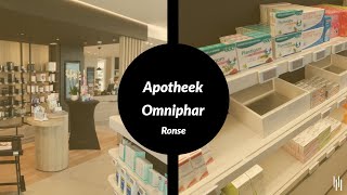 Automatisatie in de apotheek  Apotheek Omniphar Ronse met een Meditech apotheekrobot [upl. by Yelhsa416]