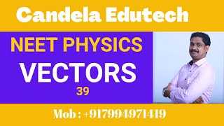 If vector Avector Bvector c and ABC then angle inclined between vector A and vector B isNEET39 [upl. by Loziram994]