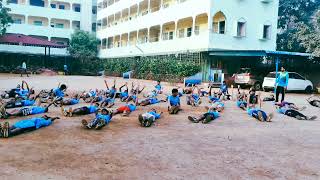 MANAIR CENTRAL SCHOOL KARIMNAGAR 👍💐 SUNDAY SPECIAL WORK OUTS 💐💐💐🎈🎈🎈 [upl. by Arhaz57]