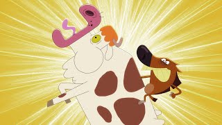 हिंदी Zig amp Sharko 🐮 पवित्र गाय Hindi Cartoons for Kids [upl. by Lleznol]