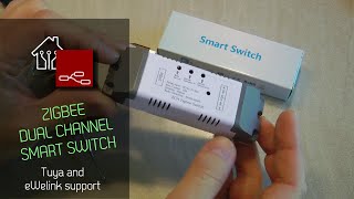 Dual channel low voltage zigbee relay [upl. by Ahtenak292]