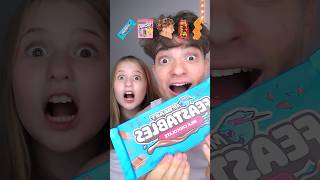 Giant YouTuber Food ASMR With My Little Sister🤤 [upl. by Gies]