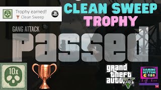 GTA V  How to get CLEAN SWEEP Trophy  Achievement Guide Easy Way CLEANSWEEPTROPHY Guide 2022 [upl. by Aerbma]