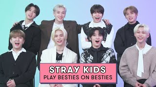 KPop Group Stray Kids Reveal Their Secret Nicknames For Each Other  Besties on Besties  Seventeen [upl. by Ursi]