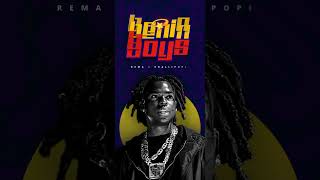 Rema ft Shallipopi  BENIN BOYS Lyrics Video [upl. by Allecram]