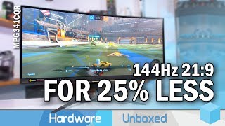 MSI MPG341CQR Review The Best 144Hz Ultrawide for Gamers [upl. by Alaehs361]