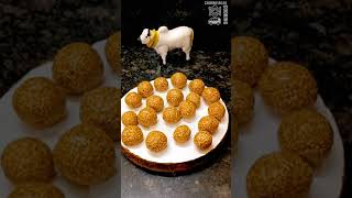 Tilli ke laddu  sesame sweet  makarsankranti special 🪅🪔🪁 [upl. by Aissatan]