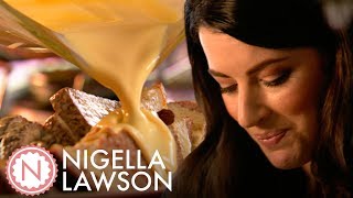 Nigella Lawsons Ginger Jam Bread and Butter Pudding  Nigella Bites [upl. by Arrek]