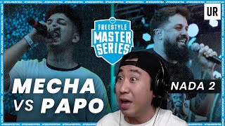 COREANO REACCIONA a PAPO vs MECHA 😱 [upl. by Thissa]