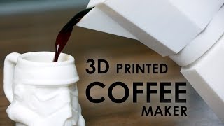 3D PRINTED Moka Pot  Brewing real coffee with Formfutura Volcano PLA [upl. by Macpherson]