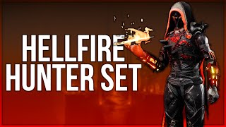 Hellfire Hunter Set  Destiny 2 Fashion Builds [upl. by Ttsepmet]