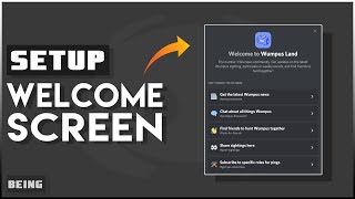 How To Setup Welcome Screen in 2022 [upl. by Sielen]