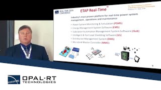 ETAP and OPALRT Presentation at RT14 Conference [upl. by Olimac]