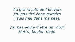 Grégory Lemarchal  SOS dun terrien détresse  Lyrics [upl. by Bowler]