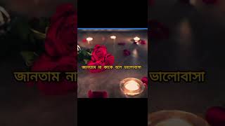 Bengali love shayari। ভালোবাসা। ছন্দ।sms।shorts trendingshorts ytshorts rimadey1309 [upl. by Kohcztiy]