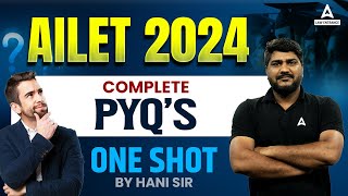 AILET 2024  Complete Reasoning PYQs In One Shot  AILET 2024 Preparation [upl. by Syned377]