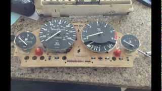 E30 BMW VDO gauge cluster odometer gear replacement repair [upl. by Annailuj]