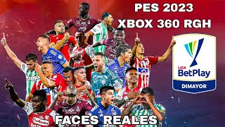 PES 2023 XBOX 360 RGH  LIGA BETPLAY 2023  FICHAJES 2023 [upl. by Fay]