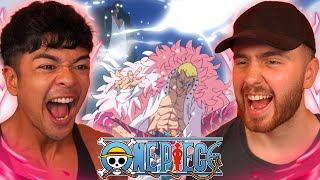 AOKIJI VS DOFLAMINGO  One Piece Episode 624  625 REACTION  REVIEW [upl. by Dugald]