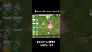 Pvz2 plants vs Zombie action funny game plant attack zombietrending shorts viralpvz [upl. by Bradney]