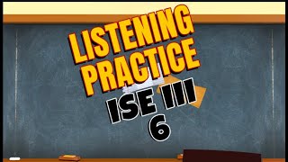 TRINITY ISE III LISTENING TASKS NUMBER 6 AUTOMATION [upl. by Josefina]