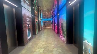 Revamping Dull Entrances Captivating Visual Marvels Using Screens and Edge Blending Projection [upl. by Ecinaj]