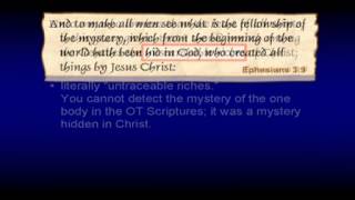 Chuck Missler  The Book of Ephesians  Session 5 [upl. by Zetnod]