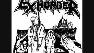 Exhorder  Homicide  Slaughter In The Vatican demo 87 [upl. by Nimrak]