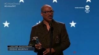 Eddie Murphy Lifetime Achievement Critics Choice Awards 2020 [upl. by Nebe]