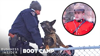 How Canadian Mounties Train With Dogs In SubZero Temperatures  Boot Camp [upl. by Femi701]