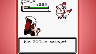 ZORUA HISUI en POKéMON LEGENDS Game Boy shorts [upl. by Noicnecsa]