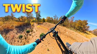 Twist MTB trail in Bountiful Utah [upl. by Haslam]