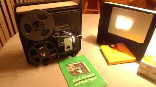 Vintage Kodak Instamatic M65A Movie Projector Super 8 amp 8mm Film Projector [upl. by Hazeghi]