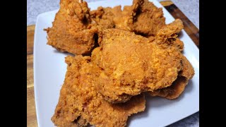 CRISPY FRIED CHICKEN THIGHS [upl. by Euqinad53]