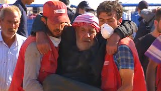 Turkey Surge of Syrian Refugees [upl. by Nitsed]