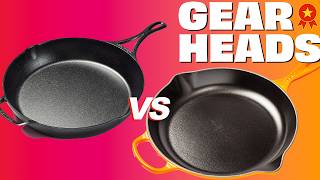 Cast Iron vs Enameled Cast Iron Which is Better  Gear Heads [upl. by Elwaine700]