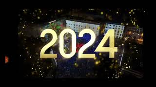 Capodanno in musica countdown 2024 che dio vi benedica [upl. by Illak408]