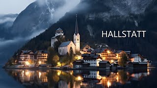 HALLSTATT AUSTRIA 🇦🇹  The Most Beautiful Fairytale Evening Walk 8K  captions [upl. by Elery]