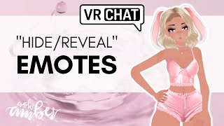 How to Add and Remove Clothing with Emotes on Your VRChat Avatar 20  Inventory System Tutorial [upl. by Colan]