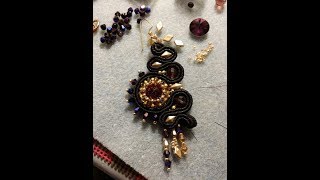 DIY  Orecchini Soutache SOLE DINVERNO [upl. by Erastes936]