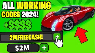 NEW ALL WORKING CODES FOR CAR DEALERSHIP TYCOON IN 2024 ROBLOX CAR DEALERSHIP TYCOON CODES [upl. by Auqinat]