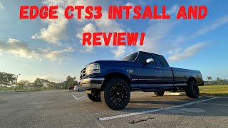 73 Powerstroke EDGE CTS3 unboxing install AND review Jelibuilt [upl. by Nadean]