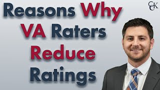 Why Do VA Raters Reduce Veterans Disability Ratings [upl. by Franz]