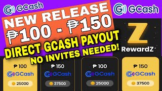 INSTANT PAYOUT ₱100  ₱150 GCASH LIBRE  NO INVITES NEEDED  REWARDZ APP 100 LEGIT AND PAYING [upl. by Alfonso]