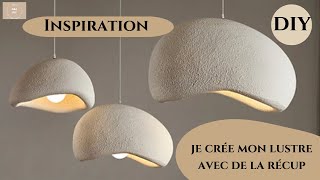 DIY  CREATION D UN LUMINAIRE TENDANCE ET MODERNE [upl. by Carlick876]