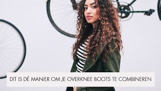 Dit is dé manier om je overknee boots te combineren met From hats to heels  Look 48 [upl. by Baryram883]