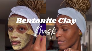 HEAL YOUR SKIN  DIY Bentonite Clay Mask for CLEAR SKIN  Holistic Skincare [upl. by Hayyifas]