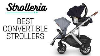 Best Strollers that Convert to a Double  SingletoDouble Strollers for Toddler and Newborn [upl. by Adiv]