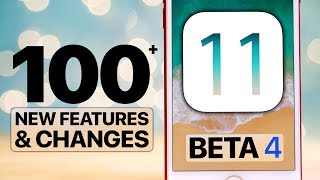 100 NEW iOS 11 Beta 4 Features amp Changes [upl. by Ailem891]