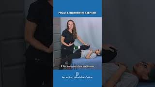 How to Stretch The Psoas Muscle [upl. by Odinevneib661]